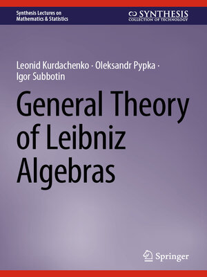 cover image of General Theory of Leibniz Algebras